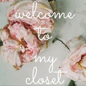 Welcome to my closet!